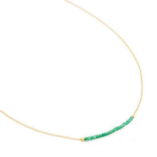 Centre Gemstone Wrap Necklace - Anne Sportun Fine Jewellery
