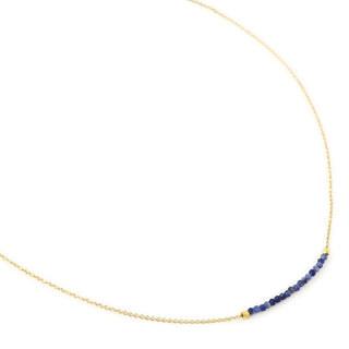 Centre Gemstone Wrap Necklace - Anne Sportun Fine Jewellery