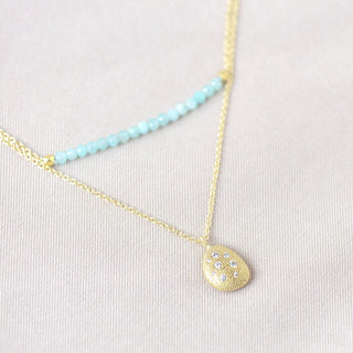 Centre Gemstone Wrap Necklace - Anne Sportun Fine Jewellery