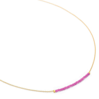 Centre Gemstone Wrap Necklace - Anne Sportun Fine Jewellery