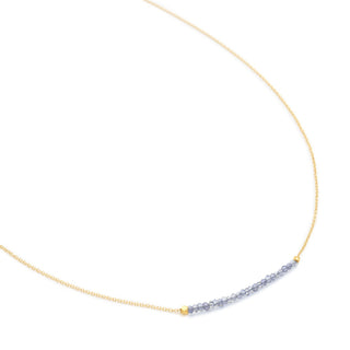 Centre Gemstone Wrap Necklace - Anne Sportun Fine Jewellery