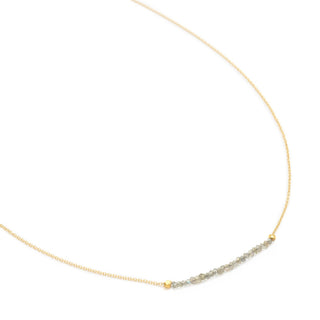 Centre Gemstone Wrap Necklace - Anne Sportun Fine Jewellery