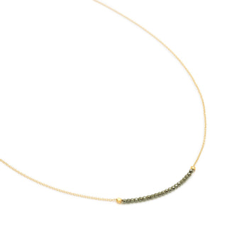 Centre Gemstone Wrap Necklace - Anne Sportun Fine Jewellery