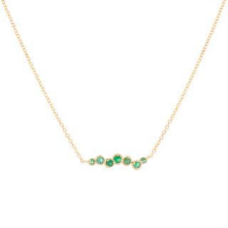 Cascade Green Emerald Necklace - Anne Sportun Fine Jewellery