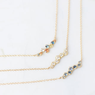Cascade Multi-Sapphire Necklace - Anne Sportun Fine Jewellery