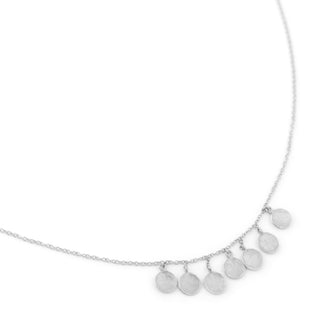 7 Hammered Disc Cluster Necklace - Anne Sportun Fine Jewellery