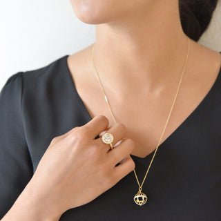 Large Cage Necklace - Anne Sportun Fine Jewellery