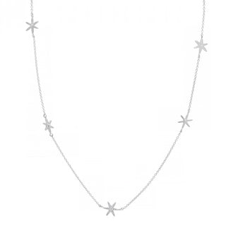Scattered Diamond Star Necklace - Anne Sportun Fine Jewellery