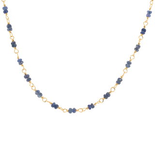 Hand-Tied Natural Gemstone Necklace - Anne Sportun Fine Jewellery