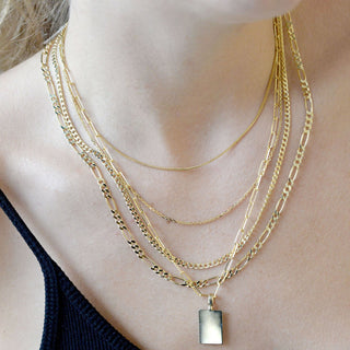 1.5mm Oval Cable Link Trace Chain - Anne Sportun Fine Jewellery