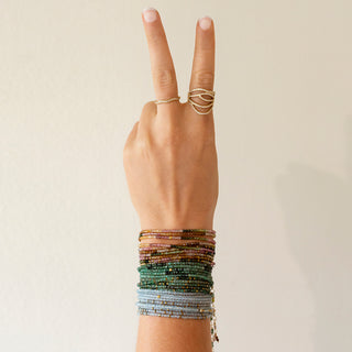 Sakota Emerald Wrap Bracelet - Necklace - Anne Sportun Fine Jewellery