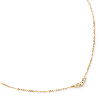 Small Graduated Diamond Necklace - Anne Sportun Fine Jewellery