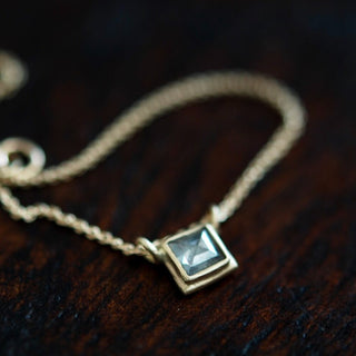 Schoolbook Salt-&-Pepper Diamond Necklace