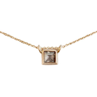 Schoolbook Salt-&-Pepper Diamond Necklace