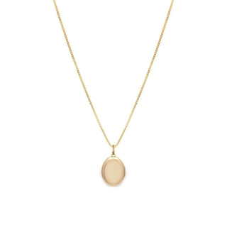 Oval Diamond Locket | Gold-Fill - Anne Sportun Fine Jewellery