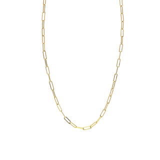 2mm Delicate Paperclip Chain - Anne Sportun Fine Jewellery