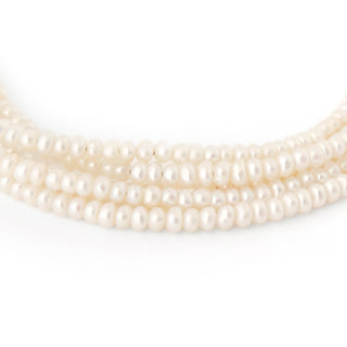 Three Gold Accent River Wrap ‚Äì 14K White Gold - Anne Sportun Fine Jewellery