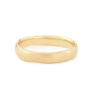 Wonky 4mm Wide Band - Anne Sportun Fine Jewellery