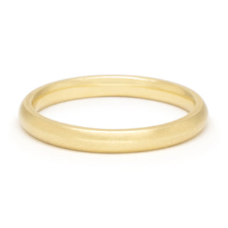 Gold Comfort Fit Band - Anne Sportun Fine Jewellery