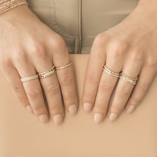 Elongated Rain Drop Ring - Anne Sportun Fine Jewellery