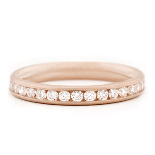 Classic Channel Set Diamond Band - Anne Sportun Fine Jewellery