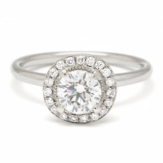0.73ct Diamond 'Original Halo' Ring - Anne Sportun Fine Jewellery