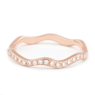 Diamond Wave Band - Anne Sportun Fine Jewellery