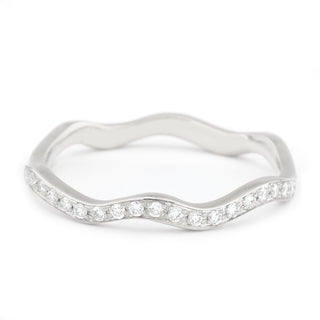 Diamond Wave Band - Anne Sportun Fine Jewellery