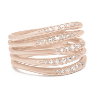 Stacked Five Flow Band - Anne Sportun Fine Jewellery