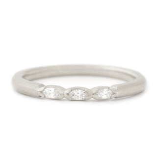 Three Marquise Diamond Band - Anne Sportun Fine Jewellery