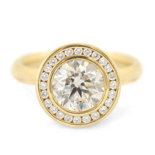 One of a Kind Champagne Diamond Ring - Anne Sportun Fine Jewellery