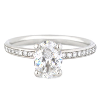 One of a Kind Oval Diamond Ring - Anne Sportun Fine Jewellery