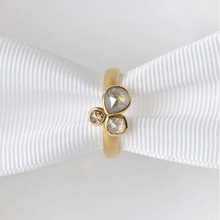 One of a Kind Triple Diamond Cluster Ring - Anne Sportun Fine Jewellery