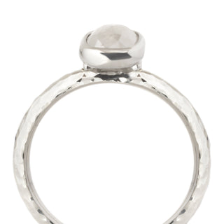 One of a Kind Bezel Cushion Diamond Ring - Anne Sportun Fine Jewellery