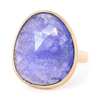One of a Kind Purple Tanzanite Ring - Anne Sportun Fine Jewellery