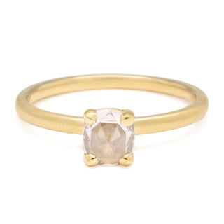 One of a Kind Rose Cushion Diamond Ring - Anne Sportun Fine Jewellery