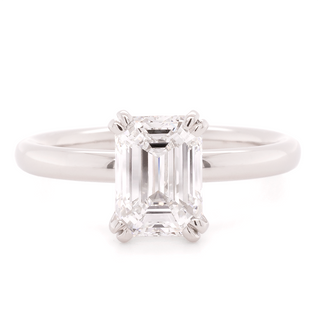 1.71ct Emerald Lab Diamond Engagement Ring - Anne Sportun Fine Jewellery