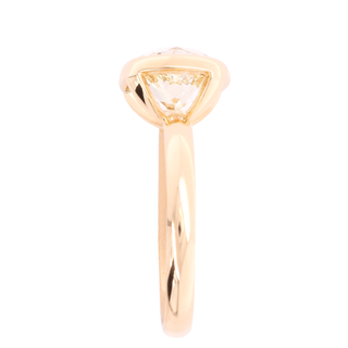 Custom 'Anne Bezel' 2.77ct Vintage Old Mine Cut Diamond