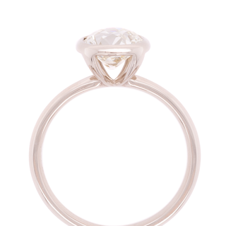 Custom 'Anne Bezel' 1.59ct Vintage Old Mine Diamond
