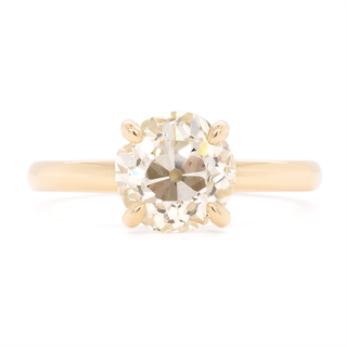 1.93ct Old European Vintage Crown Jubilee Diamond Solitaire - Anne Sportun Fine Jewellery