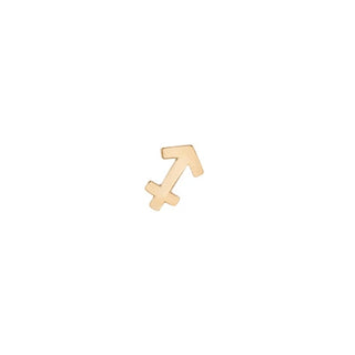 Itty Bitty Zodiac Stud | 14k - Anne Sportun Fine Jewellery