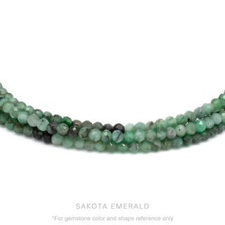 'Wrap' Gemstone Large Hammered Disc Necklace - Anne Sportun Fine Jewellery