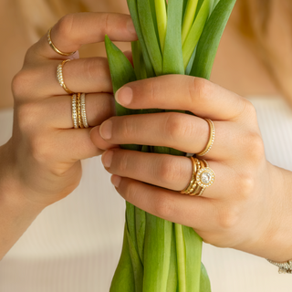 One of a Kind Martini Diamond Ring - Anne Sportun Fine Jewellery