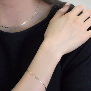 VALENTINO CHAIN NECKLACE  | 10K GOLD - Anne Sportun Fine Jewellery