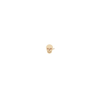 Itty Bitty Skull Stud I 14k - Anne Sportun Fine Jewellery