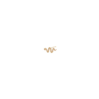 Itty Bitty Snake Stud | 14k - Anne Sportun Fine Jewellery