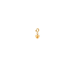 Initial Heart Charm | 14k - Final Sale
