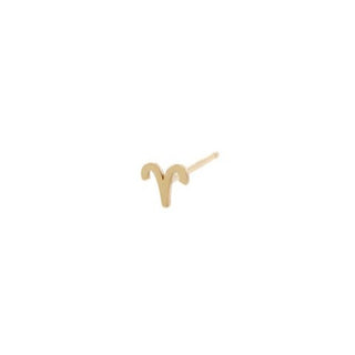 Itty Bitty Zodiac Stud | 14k - Anne Sportun Fine Jewellery