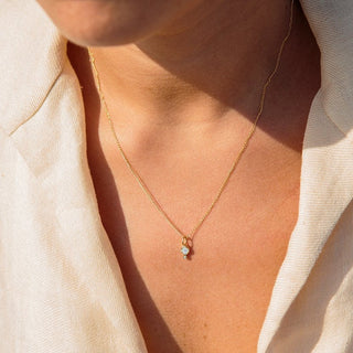 Gemstone Amulet  | Moonstone - Anne Sportun Fine Jewellery