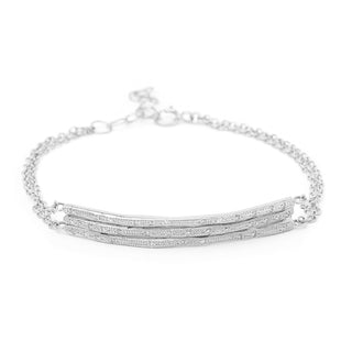 Stardust Textured Stick Bracelet - Anne Sportun Fine Jewellery